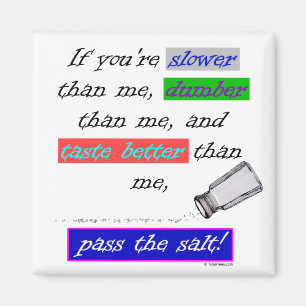 Pass the Salt Magnet