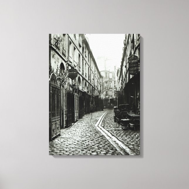 Passage du Dragon, Paris, 1858-78 Canvas Print (Front)