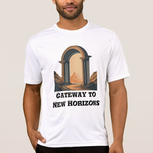 Passageway Arch: Journey Through Simplicity Tee (Front)