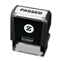PASSED Approval Business Self Inking Stamp