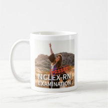 passed nclex rn exam personalised photo nurse gift