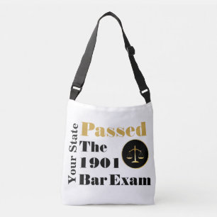 Passed the Bar Exam (Customise State & Year) Crossbody Bag