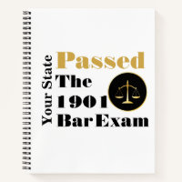 Passed the Bar Exam (Customise State & Year)