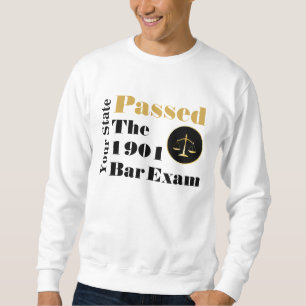Passed the Bar Exam (Customise with State and Year Sweatshirt