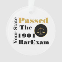 Passed the Bar Exam (Customize State & Year)