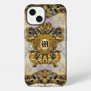 Passementerie Madeline Elegant Chic Damask Tough iPhone 13 Case