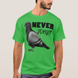passenger pigeon Never Forget Ts 4 T-Shirt