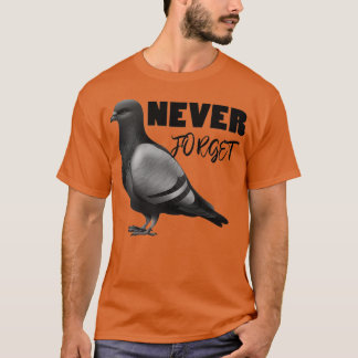 passenger pigeon Never Forget Ts 6 T-Shirt