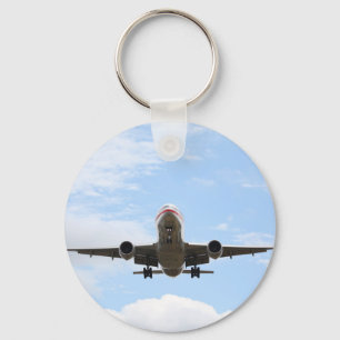 Passenger Plane Key Ring