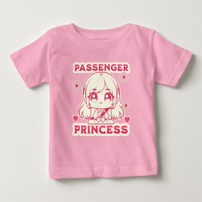 Passenger Princess  Baby T-Shirt (Front)