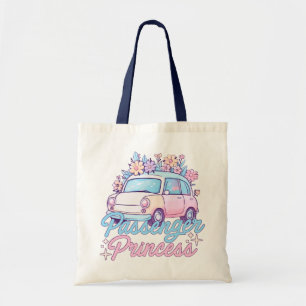 Passenger Princess Car Whimsical Tote Bag