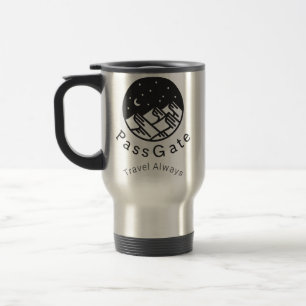 PassGate Steel Mug - Travel Always