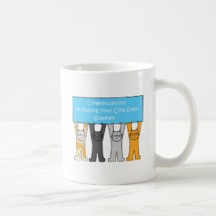 Passing CPA Exem Personalised Coffee Mug