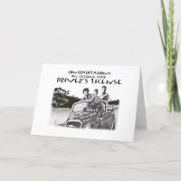 passing driving test, congratulations.