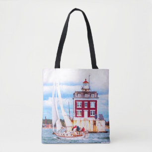 Passing Ledge Light Tote Bag