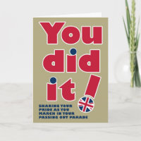 Passing Out Parade Fun British Mod Design