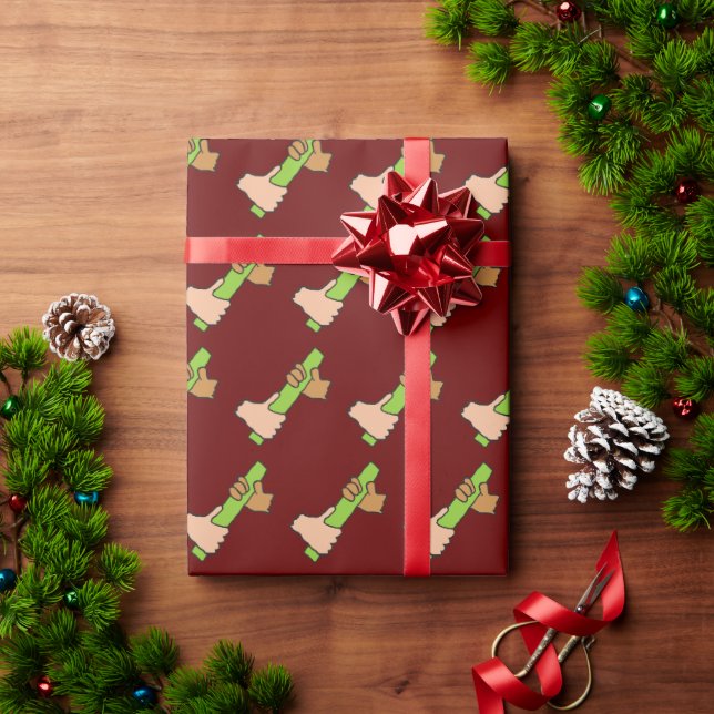 Passing The Baton Wrapping Paper (Holiday Gift)