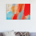 Passion • Abstract Art • Watercolor Pastel Brush Canvas Print<br><div class="desc">Passion • Abstract Expressionism Wall Art • Watercolor Pastel Brush Painting Canvas Print</div>