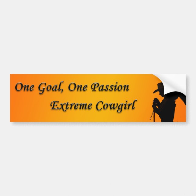 Passion Bumper Sticker (Front)
