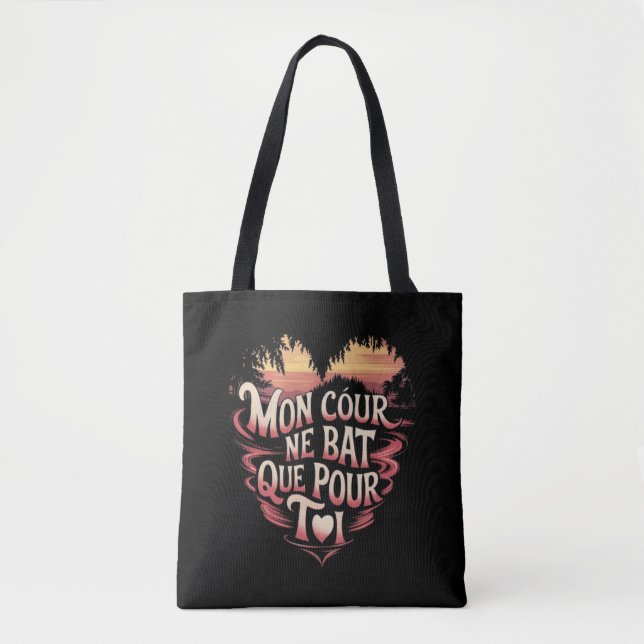  Passion des Cœurs Tote Bag (Front)