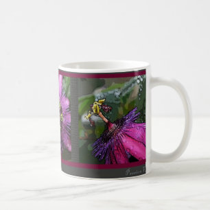 Passion Flower Art Mugs