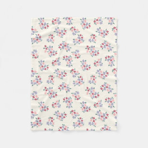 Passion Flower Fleece Blanket
