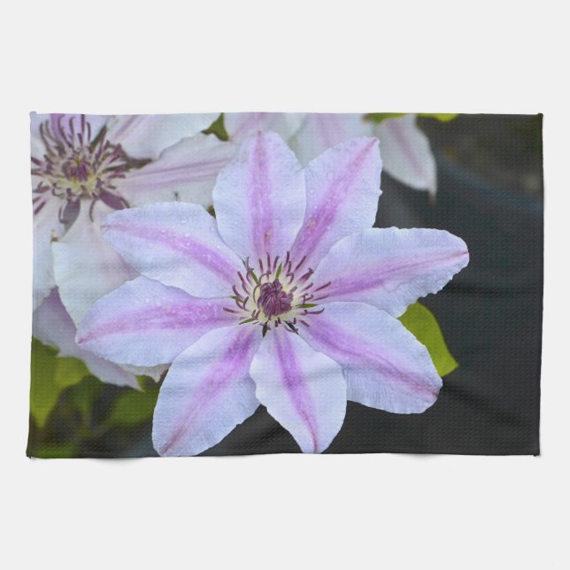 Passion Flower Kitchen Towel (Horizontal)