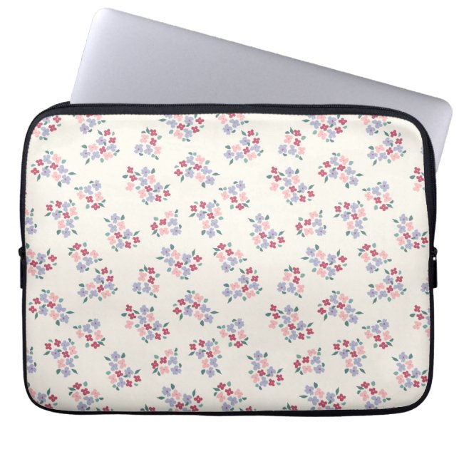 Passion Flower Laptop Sleeve (Front)