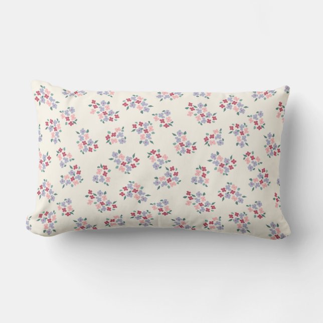 Passion Flower Lumbar Cushion (Front)