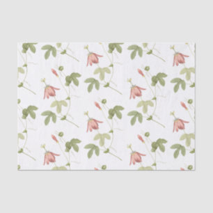 Passion Flower Pattern Tissue Paper