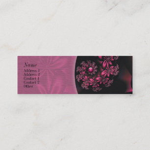 Passion Flowers Contact Business Card