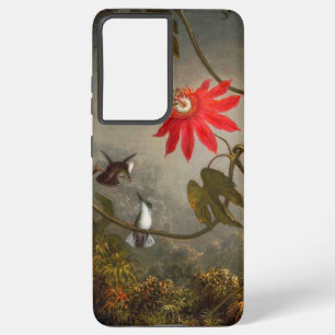 Passion Flowers with Hummingbirds Heade Samsung Galaxy Case