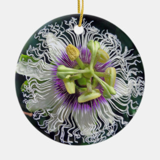 Passion Fruit Blossom Ceramic Tree Decoration