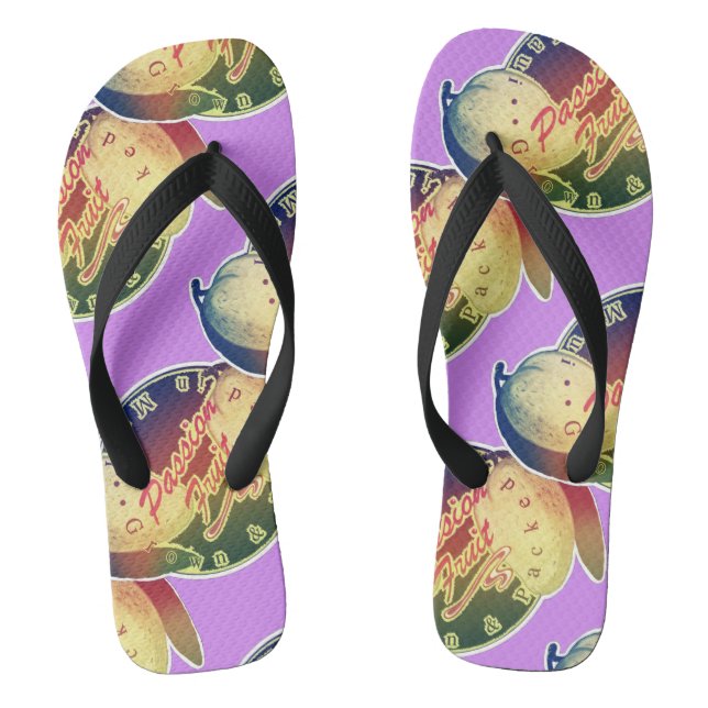 Passion Fruit Jandals (Footbed)