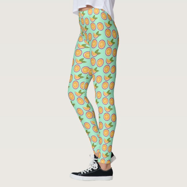 Passion Fruit Leggings (Left)