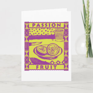 Passion Fruit Note Card