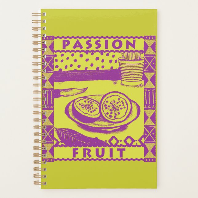 Passion Fruit Planner (Front)
