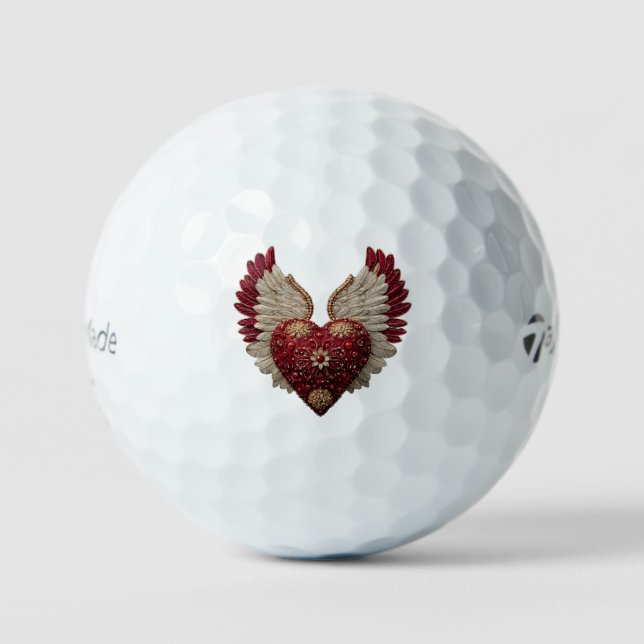 "Passion In Flight" Golf Balls (Front)