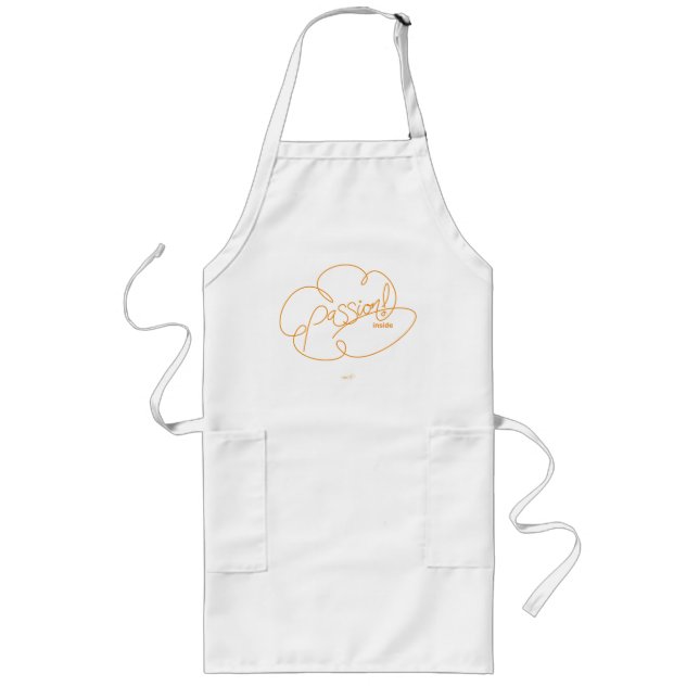 PASSION inside - Bold CloudS - O Long Apron (Front)