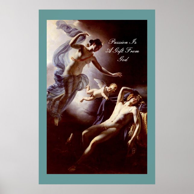 PASSION IS A GIFT FROM GOD POSTER (Front)