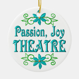 Passion Joy Theatre Ceramic Tree Decoration