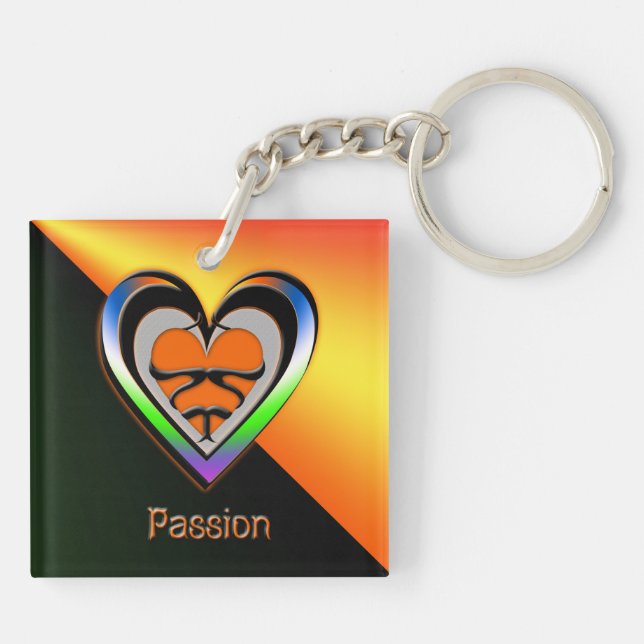 Passion Key Ring (Back)