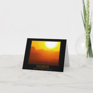 Passion Motivational Card
