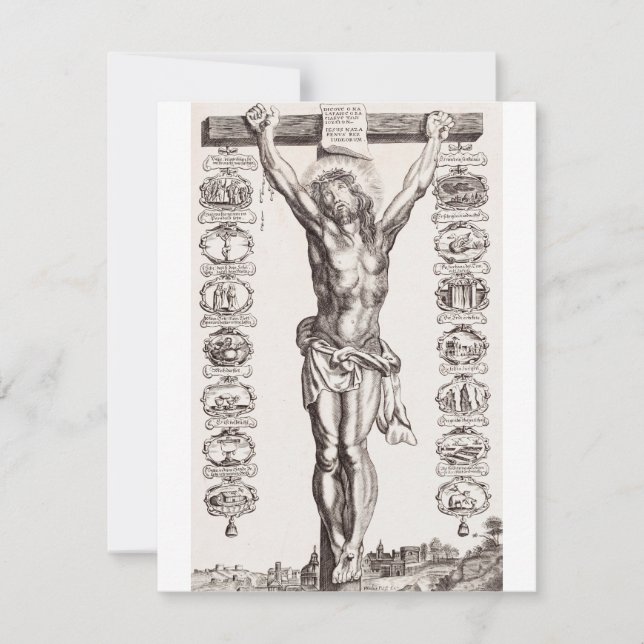 Passion of Jesus crucifixion of Christ (Front)