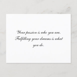 Passion Postcard