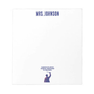 Passionate About Science Dedicated To Teaching Notepad