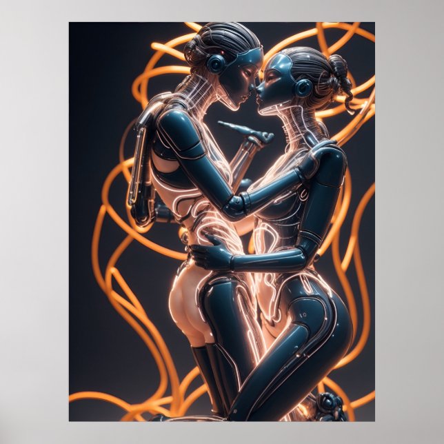 passionate kiss poster (Front)