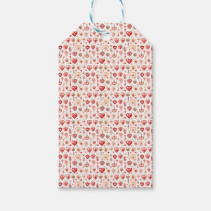 Passionate Palette: Valentine Embellishments  Gift Tags