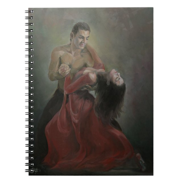 Passionate Paso Doble Notebook (Front)