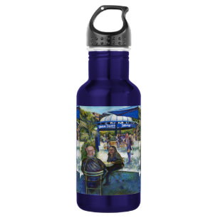 Passionate People Playing in the Park, NYC 532 Ml Water Bottle